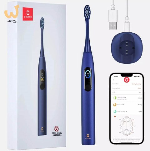 Szczoteczka soniczna Oclean X Pro (niebieski) Szczoteczka soniczna Oclean X Pro (niebieski)