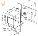 Zmywarka do zabudowy BOSCH SPI4HMS49E