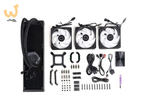 COOLER MASTER CHŁODZENIE WODNE MASTERLIQUID 360 ATMOS ARGB MLX-D36M-A25PZ-R1 COOLER MASTER CHŁODZENIE WODNE MASTERLIQUID 360 ATMOS ARGB MLX-D36M-A25PZ-R1