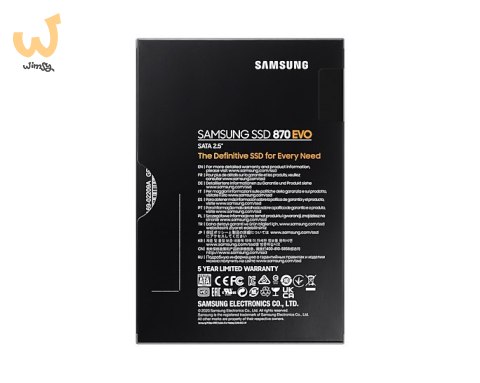 Dysk SSD Samsung 870 EVO 500GB MZ-77E500BW SATA Dysk SSD Samsung 870 EVO 500GB MZ-77E500BW SATA