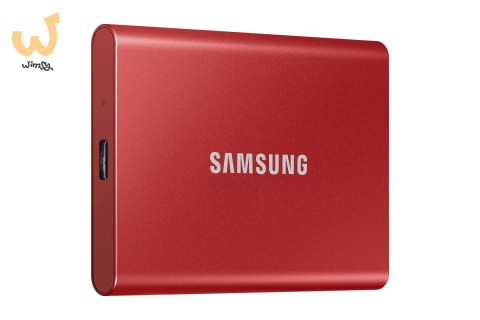 Dysk Samsung SSD T7 Portable 2TB MU-PC2T0R/WW czerwony Dysk Samsung SSD T7 Portable 2TB MU-PC2T0R/WW czerwony