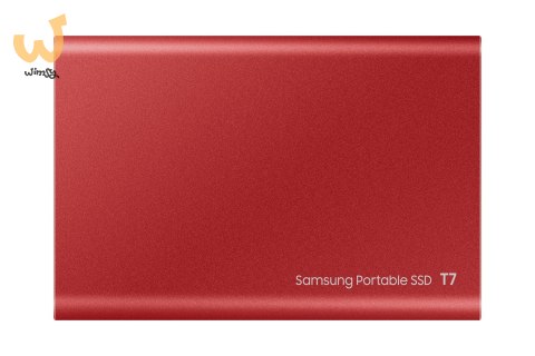 Dysk Samsung SSD T7 Portable 2TB MU-PC2T0R/WW czerwony Dysk Samsung SSD T7 Portable 2TB MU-PC2T0R/WW czerwony