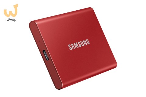 Dysk Samsung SSD T7 Portable 2TB MU-PC2T0R/WW czerwony Dysk Samsung SSD T7 Portable 2TB MU-PC2T0R/WW czerwony