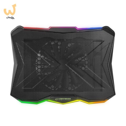 ESPERANZA PODSTAWKA CHŁODZĄCA GAMING RGB XALOK EGC110 ESPERANZA PODSTAWKA CHŁODZĄCA GAMING RGB XALOK EGC110