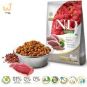 FARMINA N&D Quinoa Dog Duck, Broccoli, Asparagus Neutered Adult Mini - sucha karma dla psa - 2.5 kg