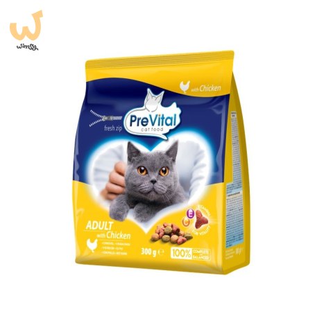 PREVITAL kurczak karma sucha dla kotów 300g