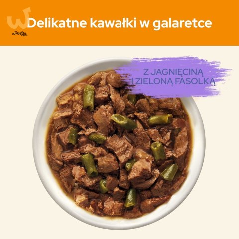 PURINA Cat Chow Jagnięcina, zielona fasolka - mokra karma dla kota - 10x85 g PURINA Cat Chow Jagnięcina, zielona fasolka - mokra karma dla kota - 10x85 g