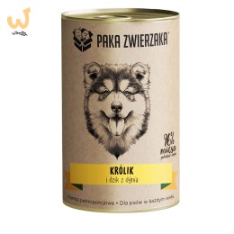 Paka Zwierzaka Królik i dzik z dynią 400g