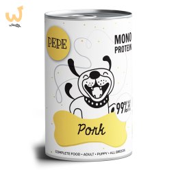 Paka Zwierzaka Pepe Pork 99% wieprzowina 400g