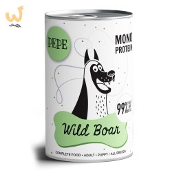 Paka Zwierzaka Pepe Wild Boar 99% dziczyzna 400g