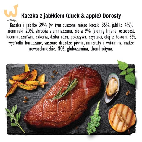 Paka Zwierzaka Seventh Heaven Kaczka z jabłkiem M 1,5kg Paka Zwierzaka Seventh Heaven Kaczka z jabłkiem M 1,5kg