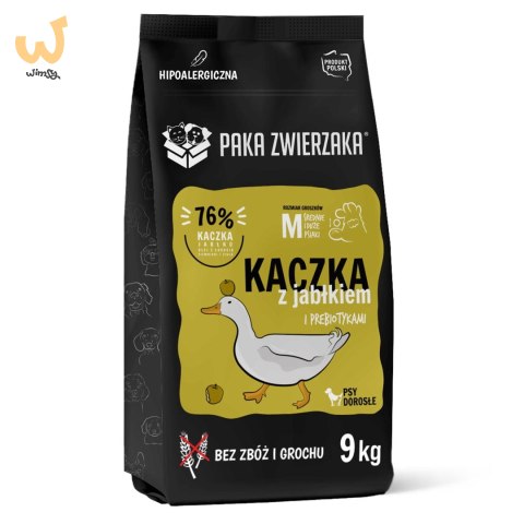 Paka Zwierzaka Seventh Heaven Kaczka z jabłkiem M 9kg Paka Zwierzaka Seventh Heaven Kaczka z jabłkiem M 9kg