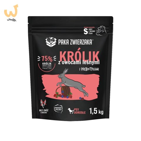 Paka Zwierzaka Seventh Heaven Królik z owocami leśnymi S 1,5kg