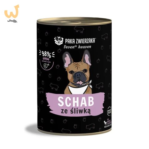 Paka Zwierzaka Seventh Heaven Schab ze śliwką 400g