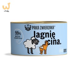 Paka Zwierzaka jagnięcina karma mokra dla kota 200g