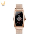 Smartwatch Kumi K18 Svarovski złoty