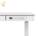 Zestaw Biurko TUCKANO białe + Fotel ergonomiczny GEMBIRD czarny