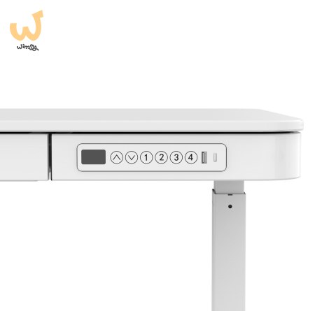Zestaw Biurko TUCKANO białe + Fotel ergonomiczny GEMBIRD czarny Zestaw Biurko TUCKANO białe + Fotel ergonomiczny GEMBIRD czarny