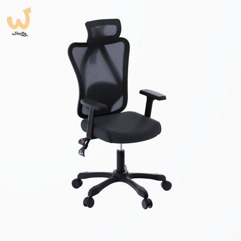 Zestaw Biurko TUCKANO białe + Fotel ergonomiczny GEMBIRD czarny Zestaw Biurko TUCKANO białe + Fotel ergonomiczny GEMBIRD czarny