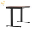 Zestaw Biurko TUCKANO czarny/orzech + Fotel ergonomiczny GEMBIRD czarny