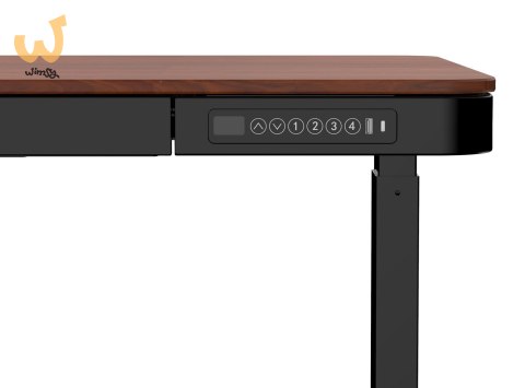 Zestaw Biurko TUCKANO czarny/orzech + Fotel ergonomiczny GEMBIRD czarny Zestaw Biurko TUCKANO czarny/orzech + Fotel ergonomiczny GEMBIRD czarny