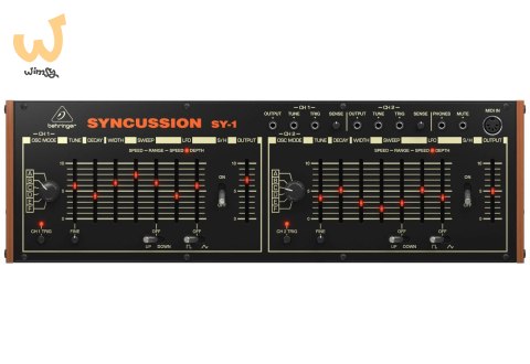 Behringer SYNCUSSION SY-1 - Syntezator analogowy Behringer SYNCUSSION SY-1 - Syntezator analogowy