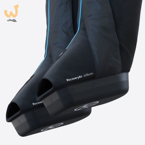 Buty kompresyjne Therabody Recovery JetBoots rozm. M z wbudowanym aparatem do drenażu limfatycznego Buty kompresyjne Therabody Recovery JetBoots rozm. M z wbudowanym aparatem do drenażu limfatycznego