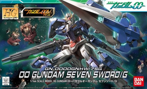 Figurka kolekcjonerska BANDAI HG 1/144 OO GUNDAM SEVEN SWORD/G Figurka kolekcjonerska BANDAI HG 1/144 OO GUNDAM SEVEN SWORD/G