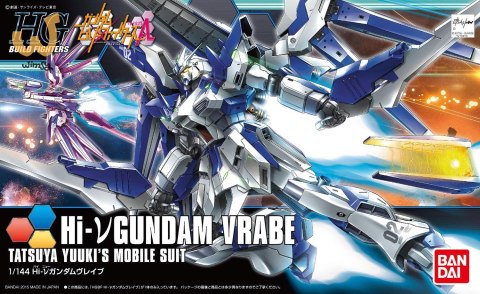Figurka kolekcjonerska BANDAI HGBF 1/144 Hi-NU GUNDAM VRABE Figurka kolekcjonerska BANDAI HGBF 1/144 Hi-NU GUNDAM VRABE