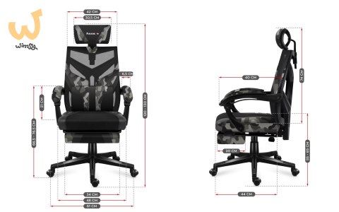 Fotel gamingowy Huzaro Combat 5.0 Camo Fotel gamingowy Huzaro Combat 5.0 Camo