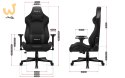Fotel gamingowy Huzaro Force 7.6 Black