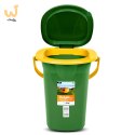 GREENBLUE TOALETA TURYSTYCZNA, CIEMNOZIELONO-POMARAŃCZOWA GB320GO