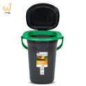 GREENBLUE TOALETA TURYSTYCZNA, CZARNO-ZIELONA GB320BG