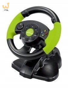 Kierownica Esperanza EG104 (PC, Xbox 360; kolor czarno-zielony) Kierownica Esperanza EG104 (PC, Xbox 360; kolor czarno-zielony)