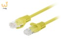 PATCHCORD KAT.6 UTP 1.5M ŻÓŁTY FLUKE PASSED LANBERG 10-PACK