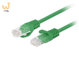 PATCHCORD KAT.6 UTP 1M ZIELONY FLUKE PASSED LANBERG 10-PACK