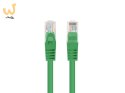 PATCHCORD KAT.6 UTP 1M ZIELONY FLUKE PASSED LANBERG 10-PACK
