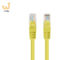 PATCHCORD KAT.6 UTP 1M ŻÓŁTY FLUKE PASSED LANBERG 10-PACK