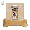 Paka Zwierzaka Kość z dodakiem kozy L-13,5 cm 70g