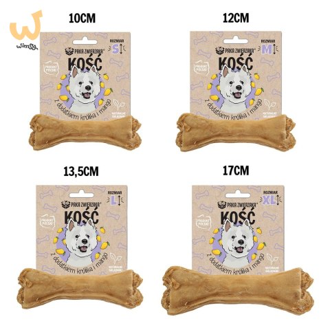 Paka Zwierzaka Kość z dodatkiem królika i mango XL-17 cm 115g Paka Zwierzaka Kość z dodatkiem królika i mango XL-17 cm 115g