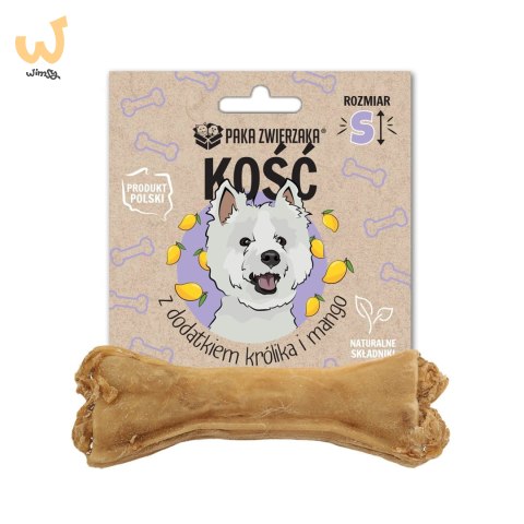 Paka Zwierzaka Kość z dodatkiem królika i mango S-10 cm 35g