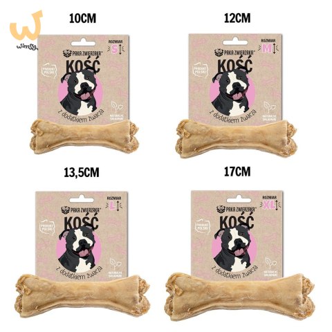 Paka Zwierzaka Kość z dodatkiem żwacza S-10 cm 35g Paka Zwierzaka Kość z dodatkiem żwacza S-10 cm 35g