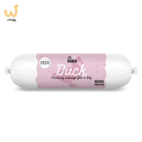 Paka Zwierzaka Pepe kiełbaski meat snack kaczka 200g Paka Zwierzaka Pepe kiełbaski meat snack kaczka 200g