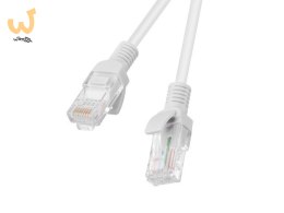 Patchcord UTP Lanberg PCU6-10CC-0200-S (RJ45 - RJ45 ; 2m; UTP; kat. 6; kolor szary)