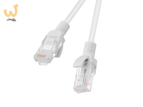 Patchcord UTP Lanberg PCU6-10CC-0200-S (RJ45 - RJ45 ; 2m; UTP; kat. 6; kolor szary) Patchcord UTP Lanberg PCU6-10CC-0200-S (RJ45 - RJ45 ; 2m; UTP; kat. 6; kolor szary)