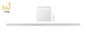 Soundbar Samsung HW-S801D biały