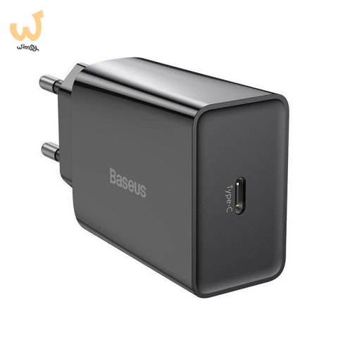 BASEUS ŁADOWARKA SIECIOWA MINI QC USB-C PD 3A 20W BASEUS ŁADOWARKA SIECIOWA MINI QC USB-C PD 3A 20W