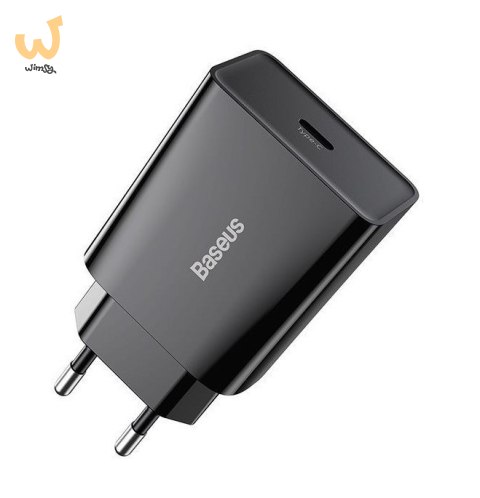 BASEUS ŁADOWARKA SIECIOWA MINI QC USB-C PD 3A 20W BASEUS ŁADOWARKA SIECIOWA MINI QC USB-C PD 3A 20W