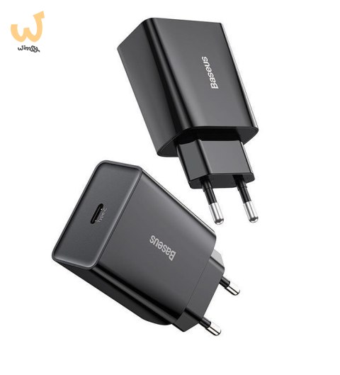 BASEUS ŁADOWARKA SIECIOWA MINI QC USB-C PD 3A 20W BASEUS ŁADOWARKA SIECIOWA MINI QC USB-C PD 3A 20W