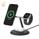 BELKIN BOOST CHARGE PRO MAGSAFE 3IN1 QI2 15W IPHONE/AIRPODS/APPLEWATCH BIAŁA